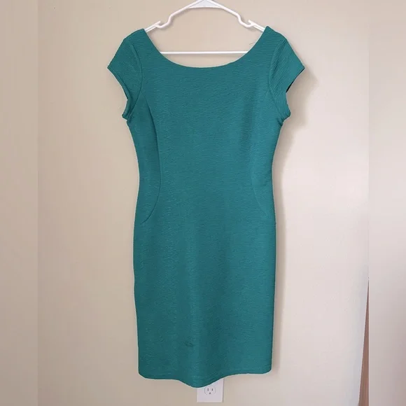 slim fit dress slacks Daily Reminder Kelly Green Crochet Dress – Shop the Mint main image 0